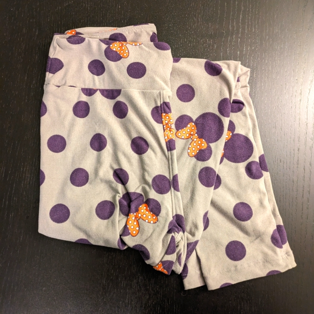 Disney Minnie Mouse Lularoe Leggings